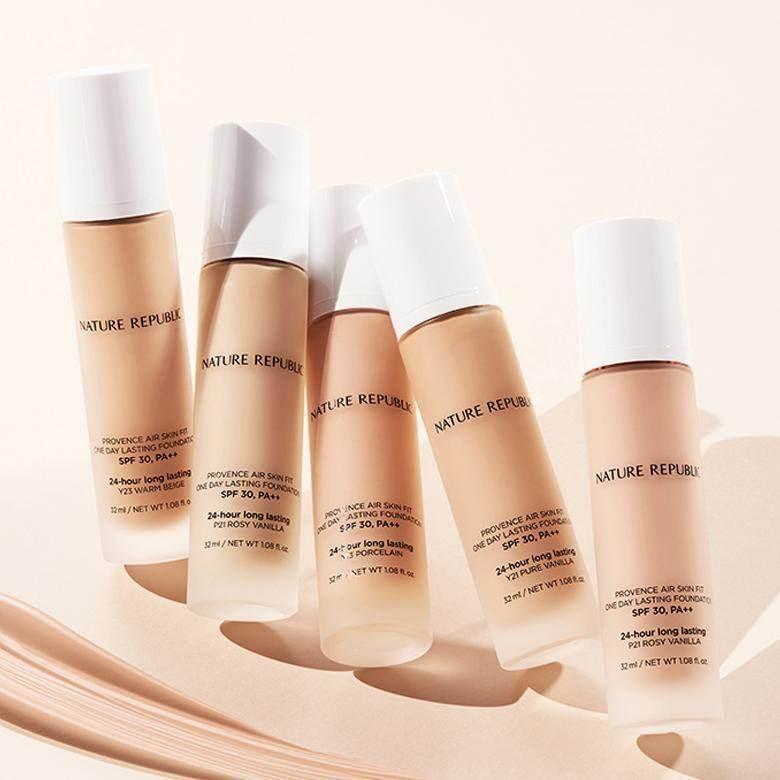 Nature Republic - Provence Air Skin Fit Lasting Foundation 32ml - Image 3