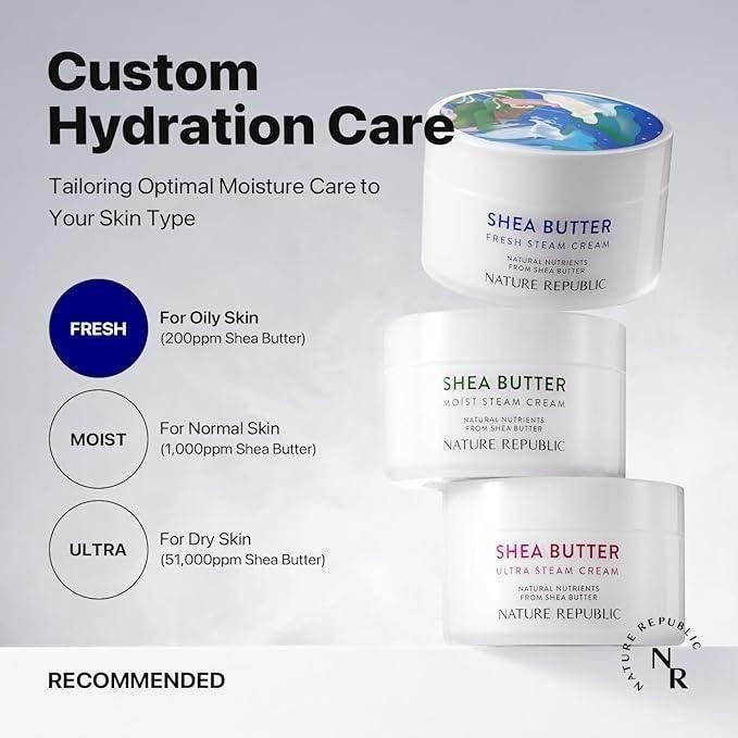 Nature Republic - Shea Butter Fresh Steam Cream 100ml - Image 3