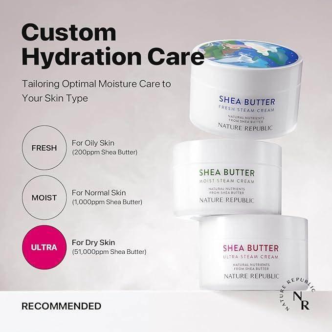 Nature Republic - Shea Butter Ultra Steam Cream 100ml - Image 4