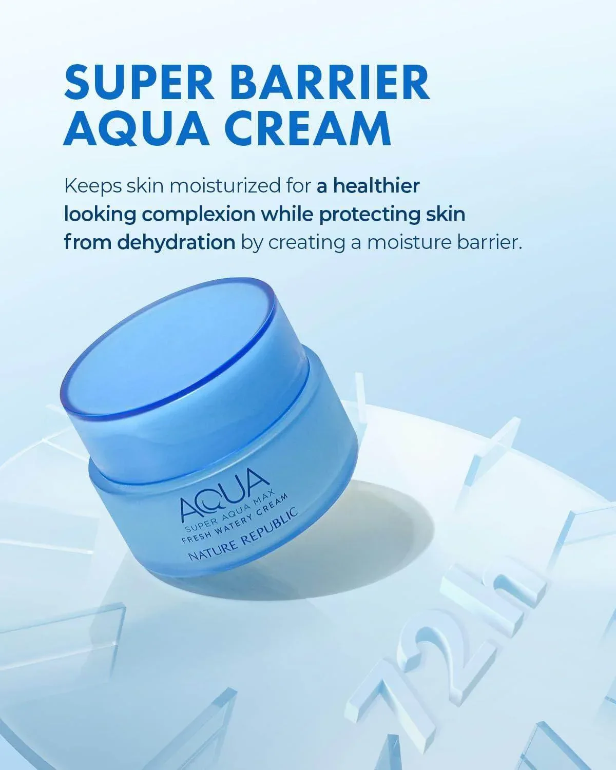 Nature Republic - Super Aqua Max Fresh Watery Cream 80ml - Image 2