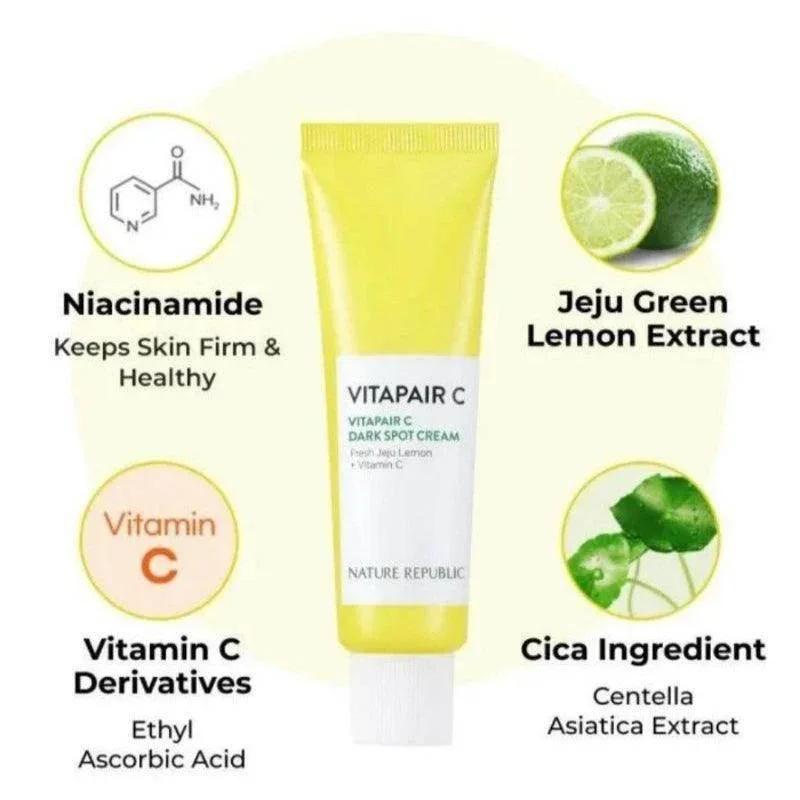 Nature Republic - Vitamin C Dark Spot Cream 100ml - Image 3