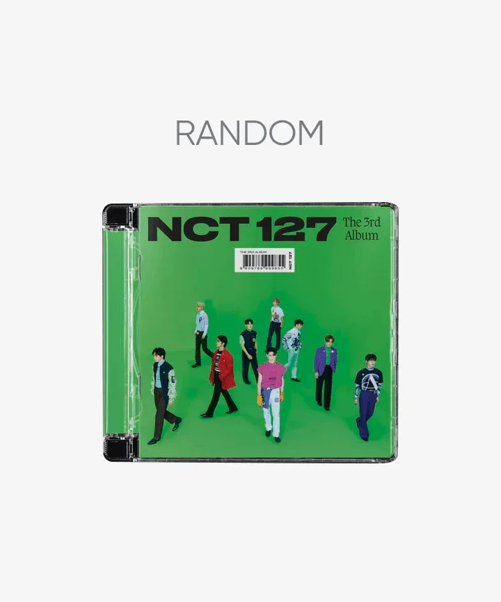 NCT 127 - The 3rd Album Sticker (Jewel Case Ver.) Random