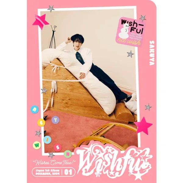 NCT Wish - Steady (Length Album) (Wishful) (Sakura Ver) (Jap Limited Edition)