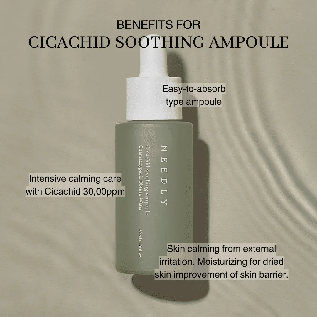 Needly - Cicachid Soothing Ampoule 30ml - Image 3
