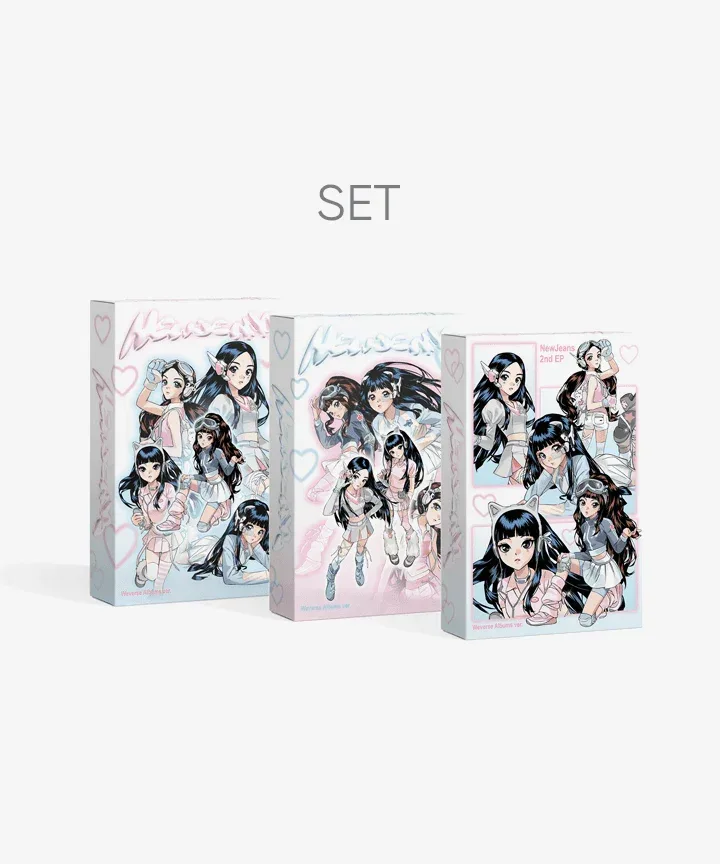 NewJeans - 2nd EP 'GET UP' Weverse Albums Ver (SET)