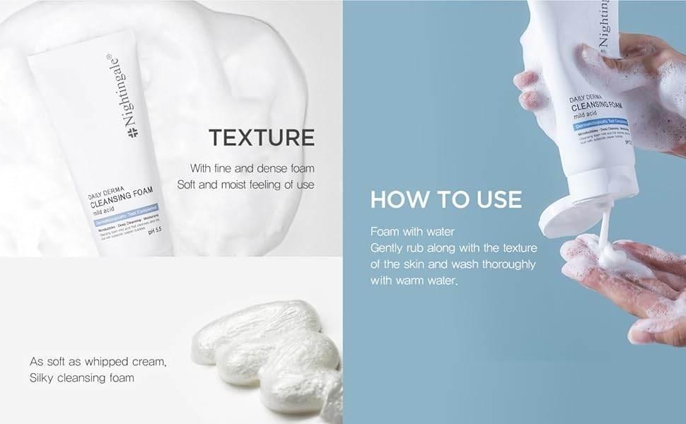 Nightingale - Daily Derma Cleansing Foam 140ml - Image 3