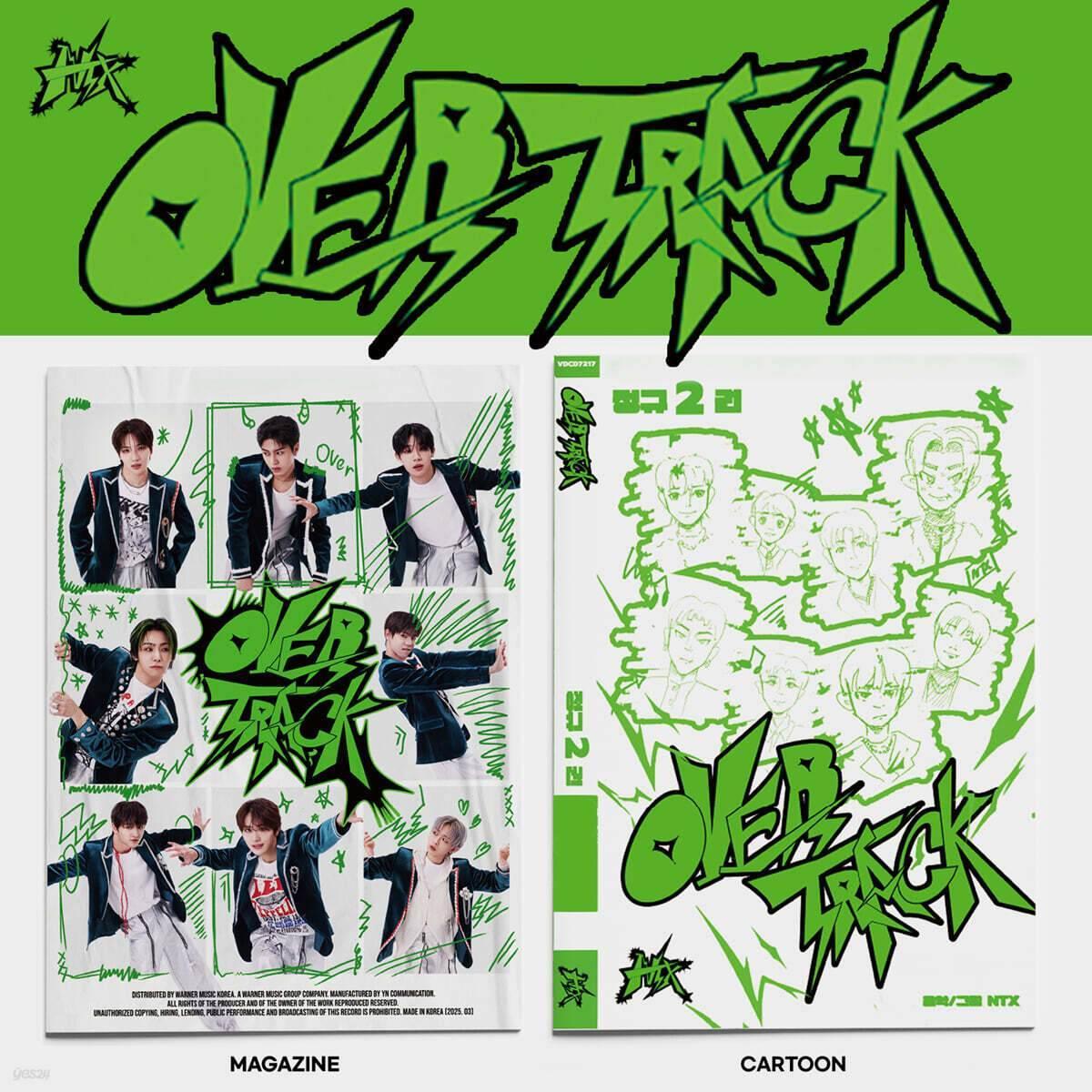 NTX OVER TRACK [Photobook Ver] (MAGAZINE Ver., CARTOON Ver.) (Random)