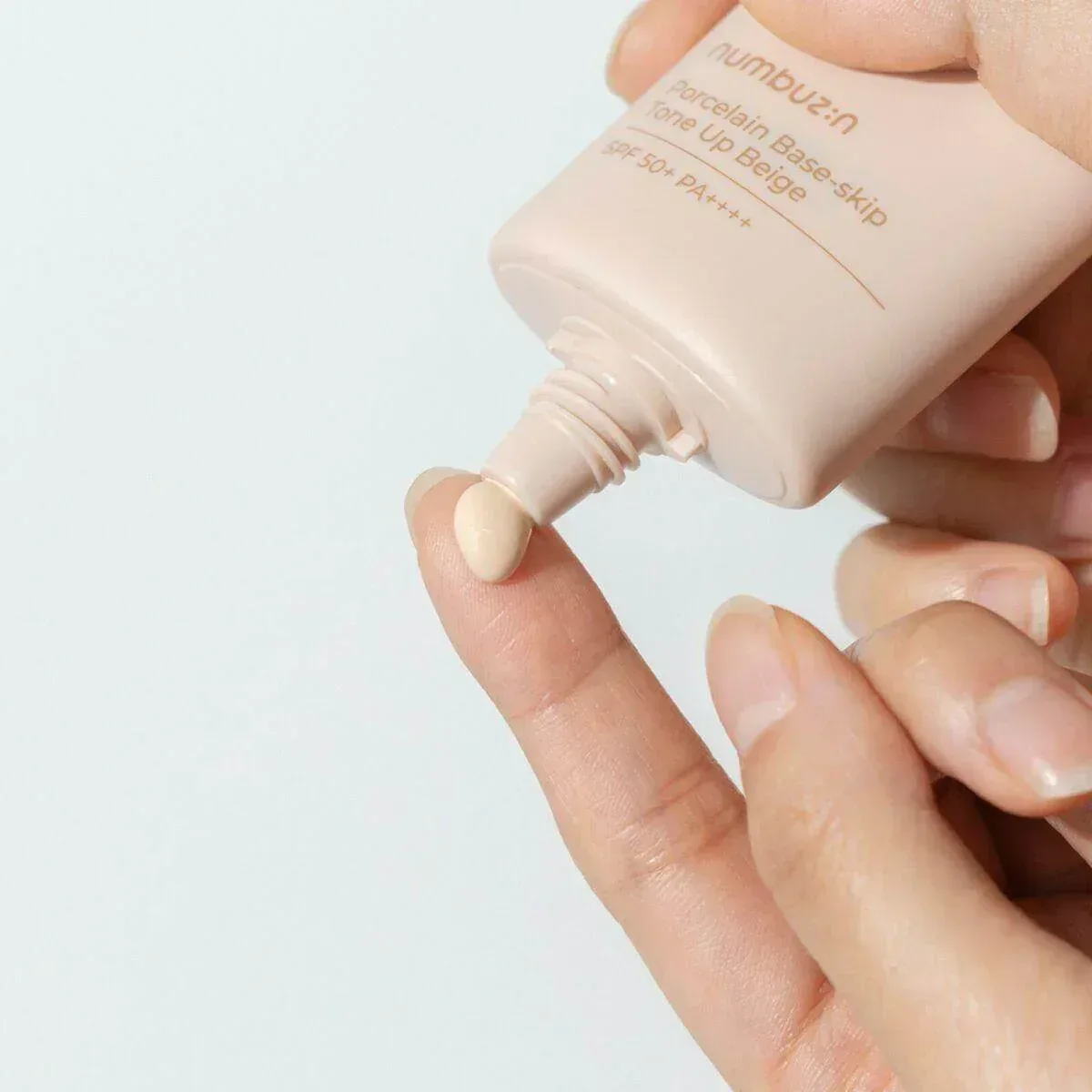 numbuzin No.3 Porcelain Base-skip Tone Up Beige (SPF50+ PA++++) 50ml (EXP 11.10.26) - Image 4