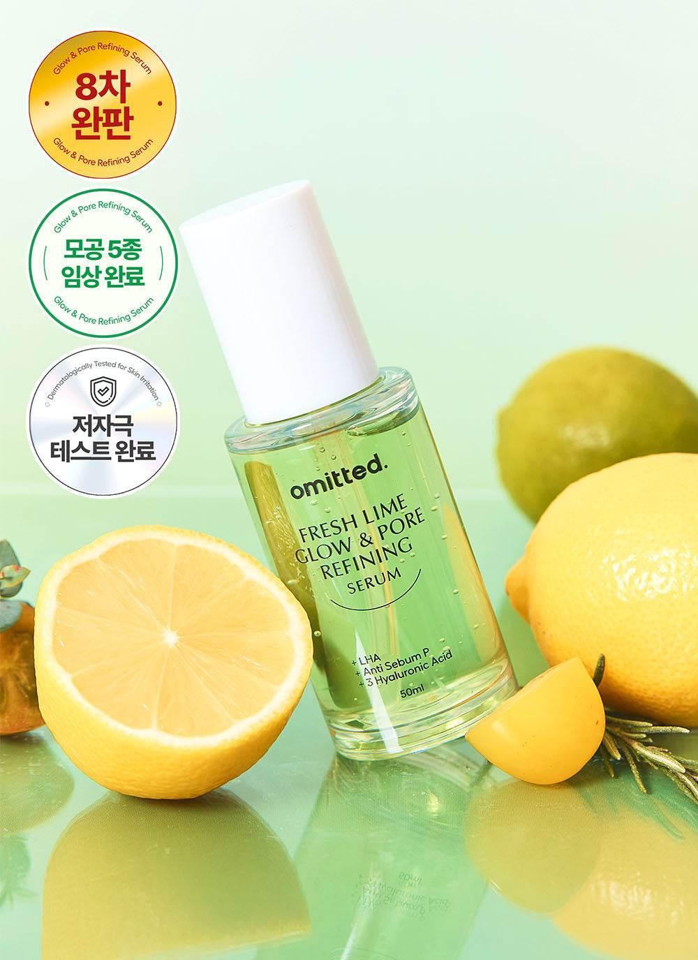 Omitted - Fresh Lime Glow & Pore Refining Serum 50ml - Image 2