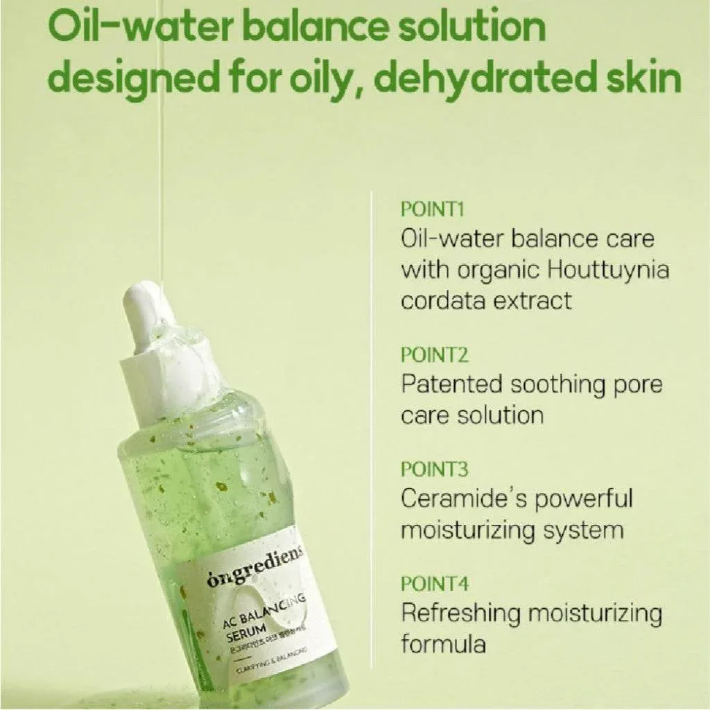 Ongredients - AC Balancing Serum 50ml - Image 3