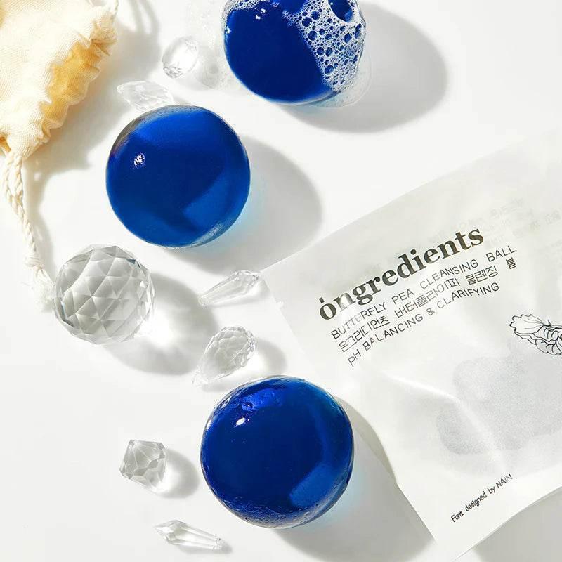 Ongredients - Butterfly Pea Cleansing Ball - Image 2