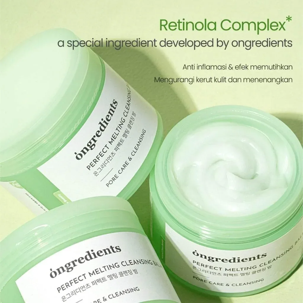 Ongredients - Perfect Melting Cleansing Balm 100ml - Image 3