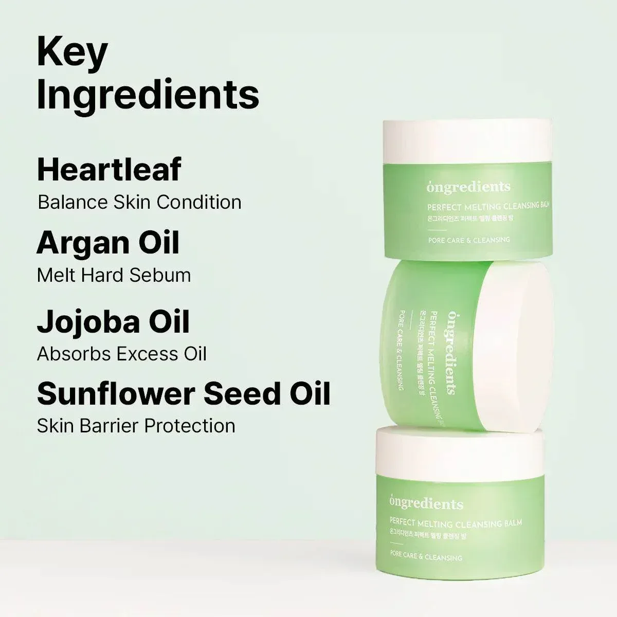 Ongredients - Perfect Melting Cleansing Balm 100ml - Image 4