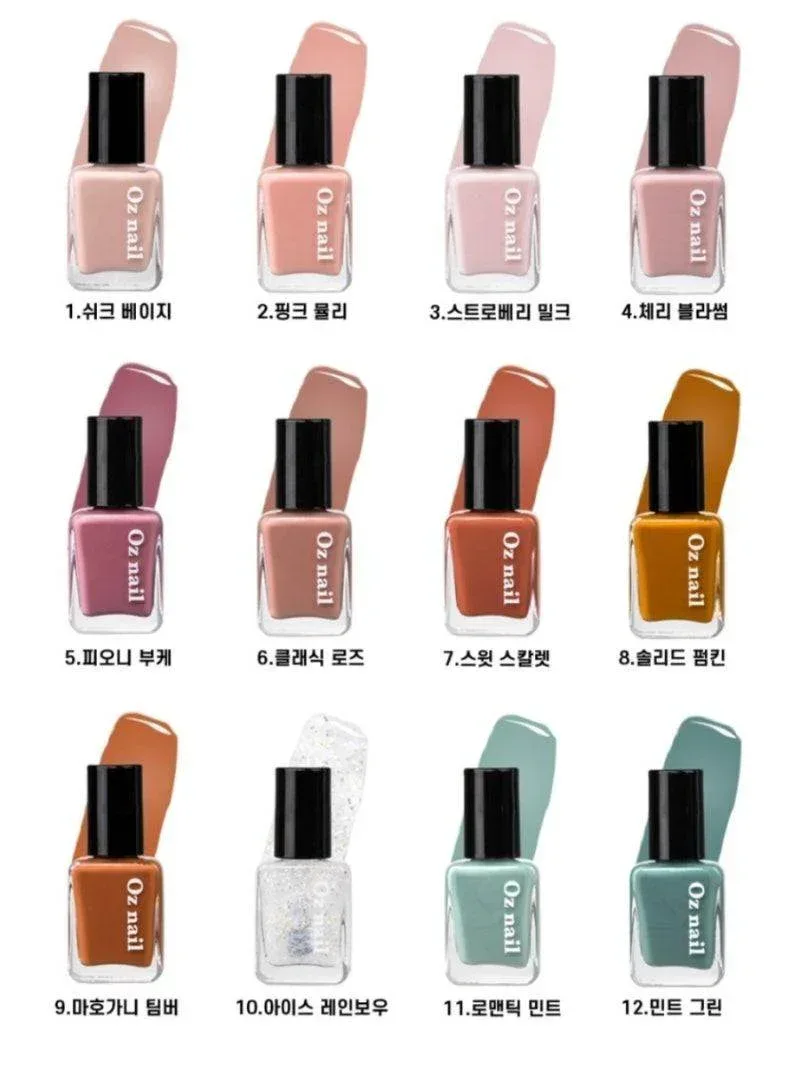 Oz Nail - Shine Mood Nail Color  - 33 colors - Image 4