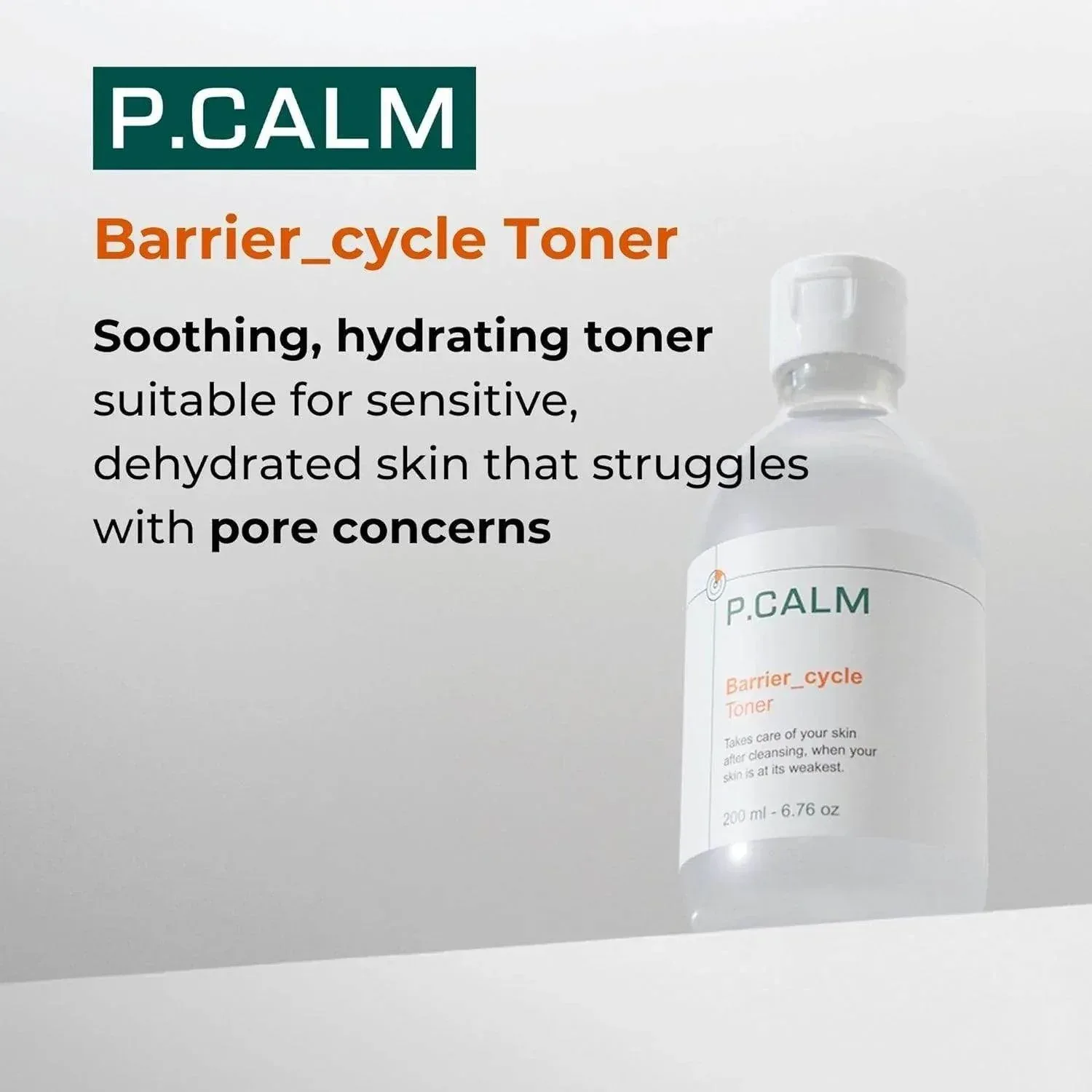 P Calm Barrier Cycle Toner 200 ml - Image 3