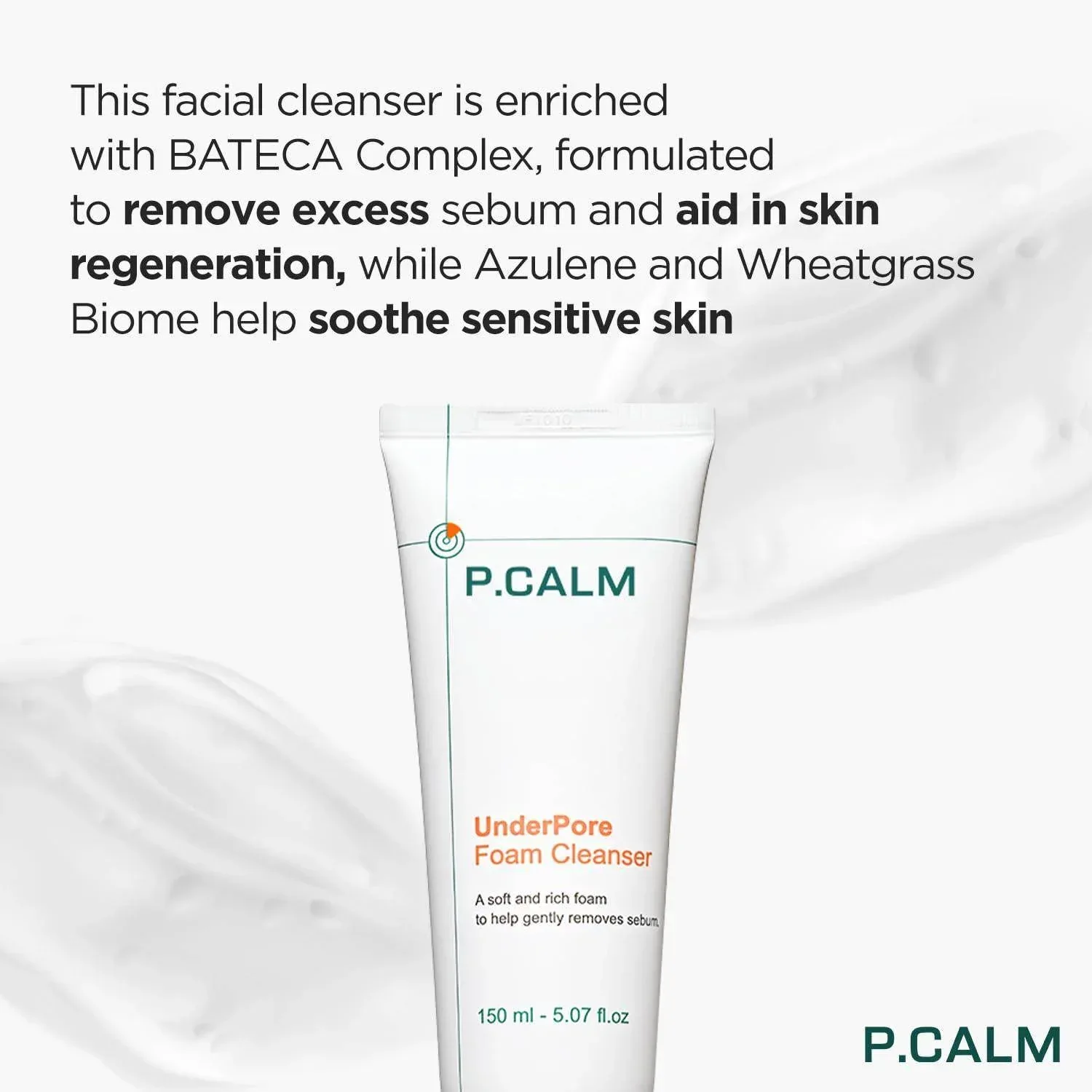P Calm Underpore Foam Cleanser 150 ml - Image 4