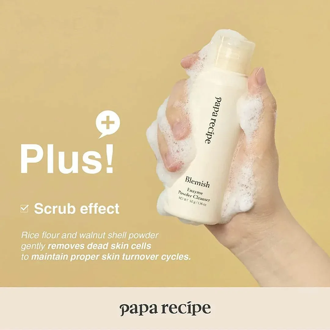 Papa Recipe - Blemish Enzyme Powder Cleanser 50g - Image 3