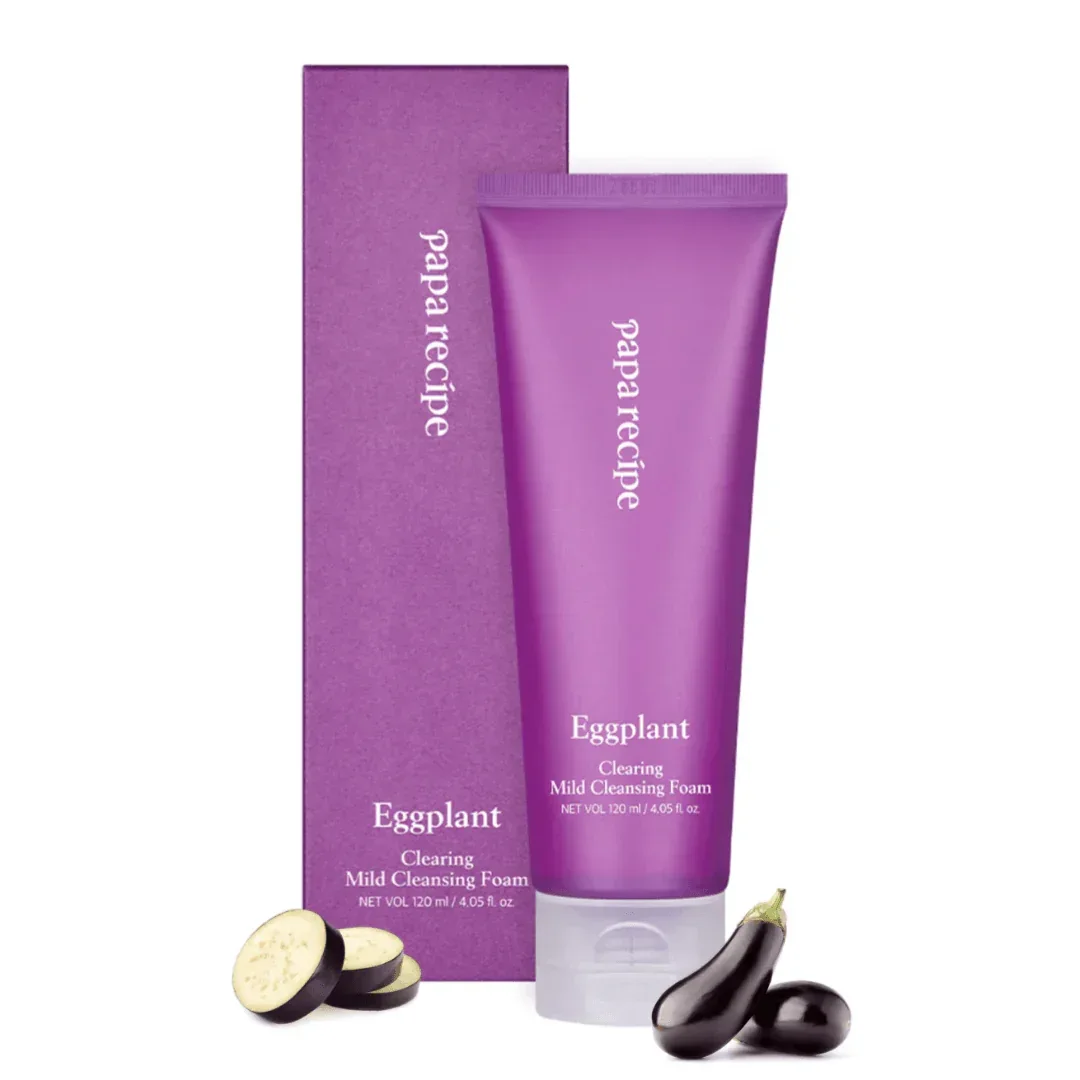 Papa Recipe - Eggplant Clearing Mild Cleansing Foam 120ml