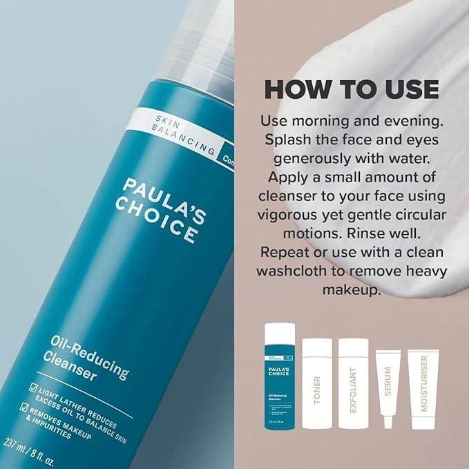 Paula's Choice - Oil Reducing Cleanser 237ml - Image 4