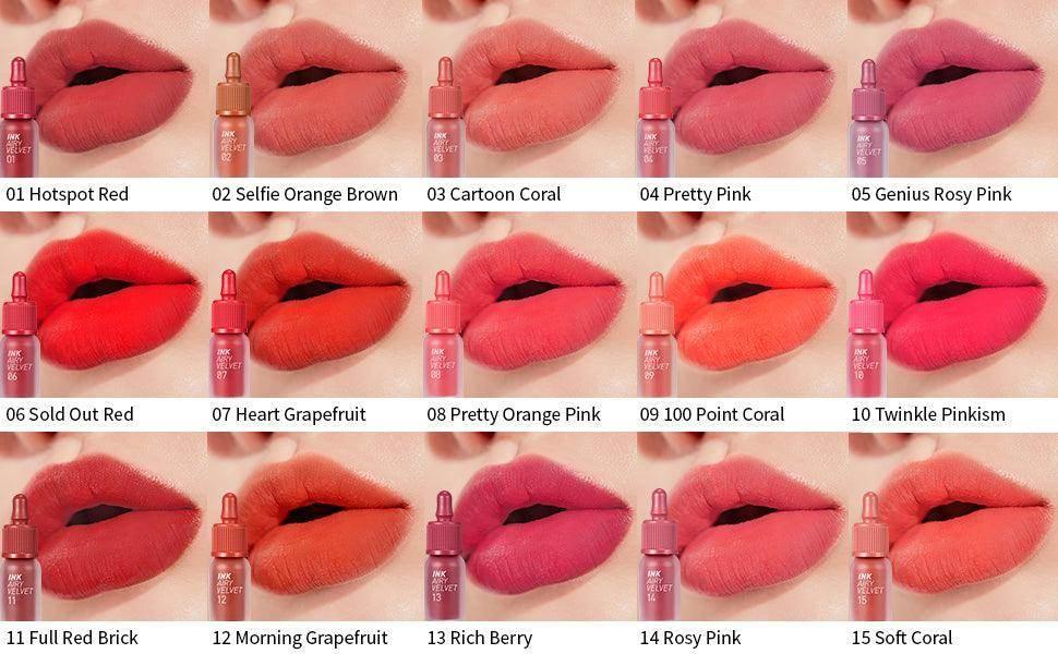 Peripera Ink Airy Velvet - 15 Colors - Image 3