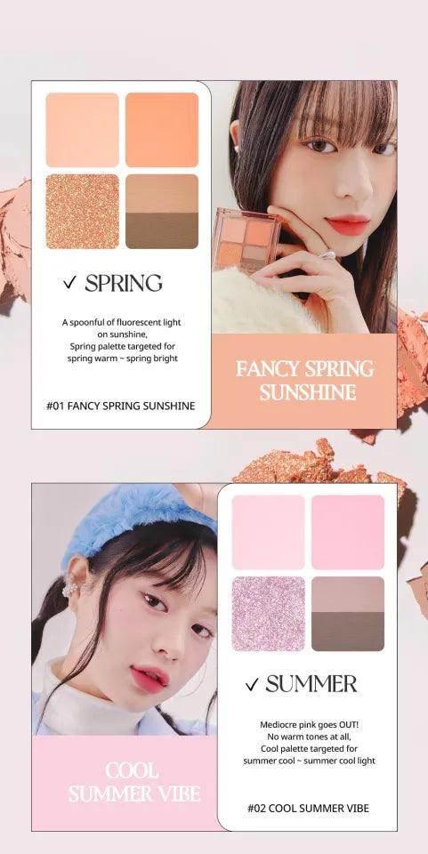 Peripera - Ink Pocket Shadow Palette - 6 Colors - Image 3