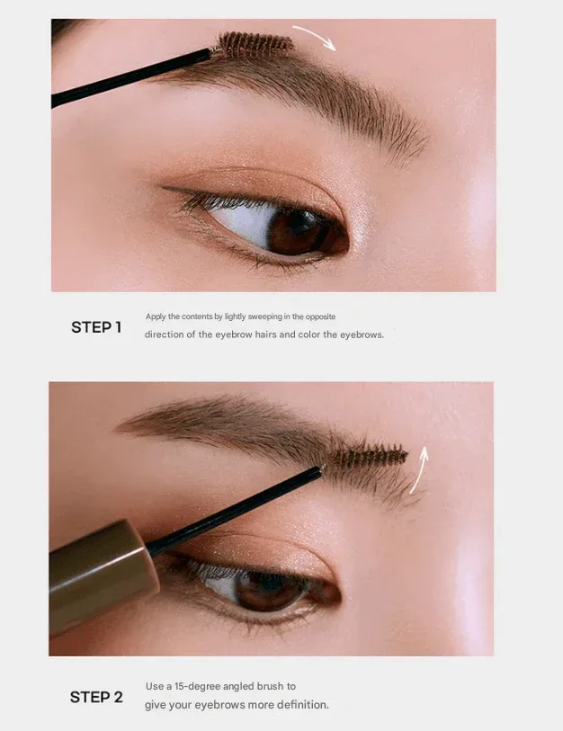 Peripera - Speedy Skinny Brow Mascara 3g - 5 Colors - Image 3