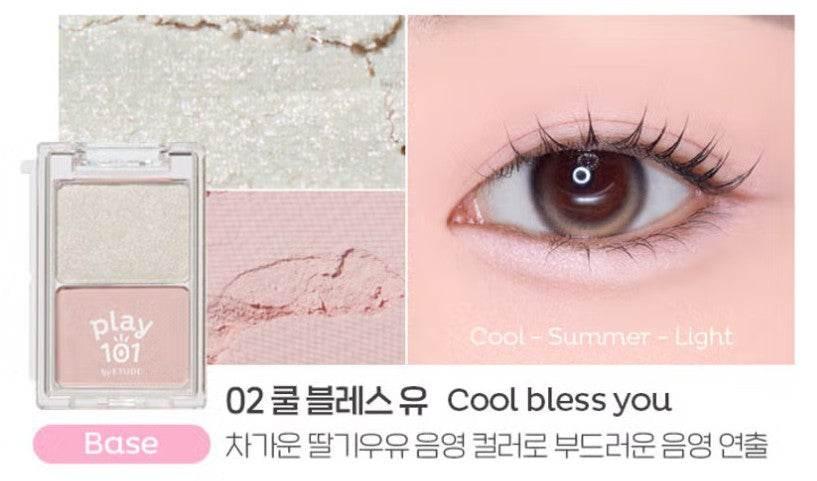 Play 101 by Etude Dual Eye Piece - 4 Colors - Image 5