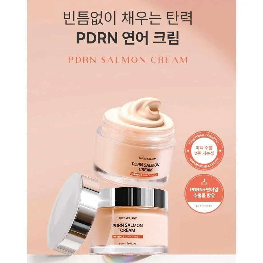 Pure Mellow - PDRN Salmon Cream Wrinkle Improvement 50ml - Image 2