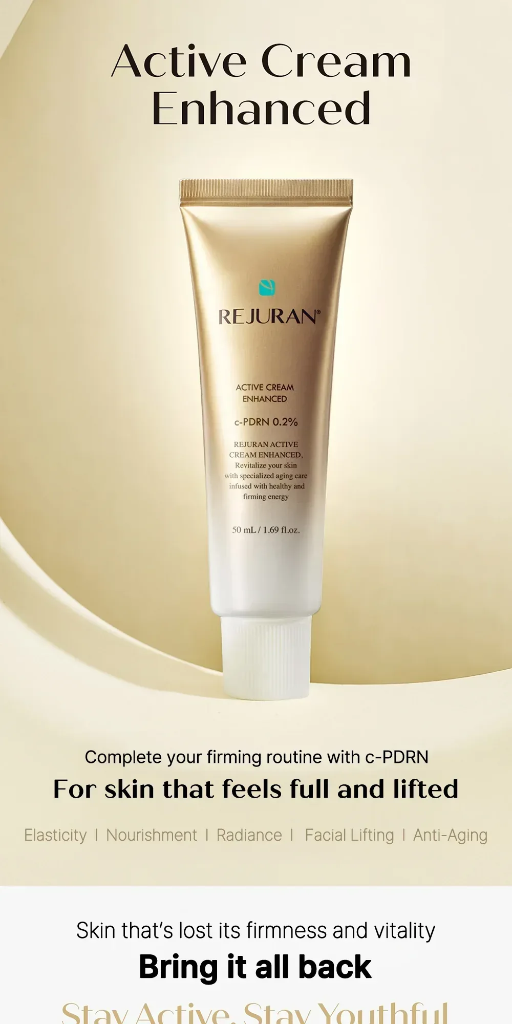 Rejuran - Active Cream Enhanced c-PDRN 0.2% 50ml - Image 3