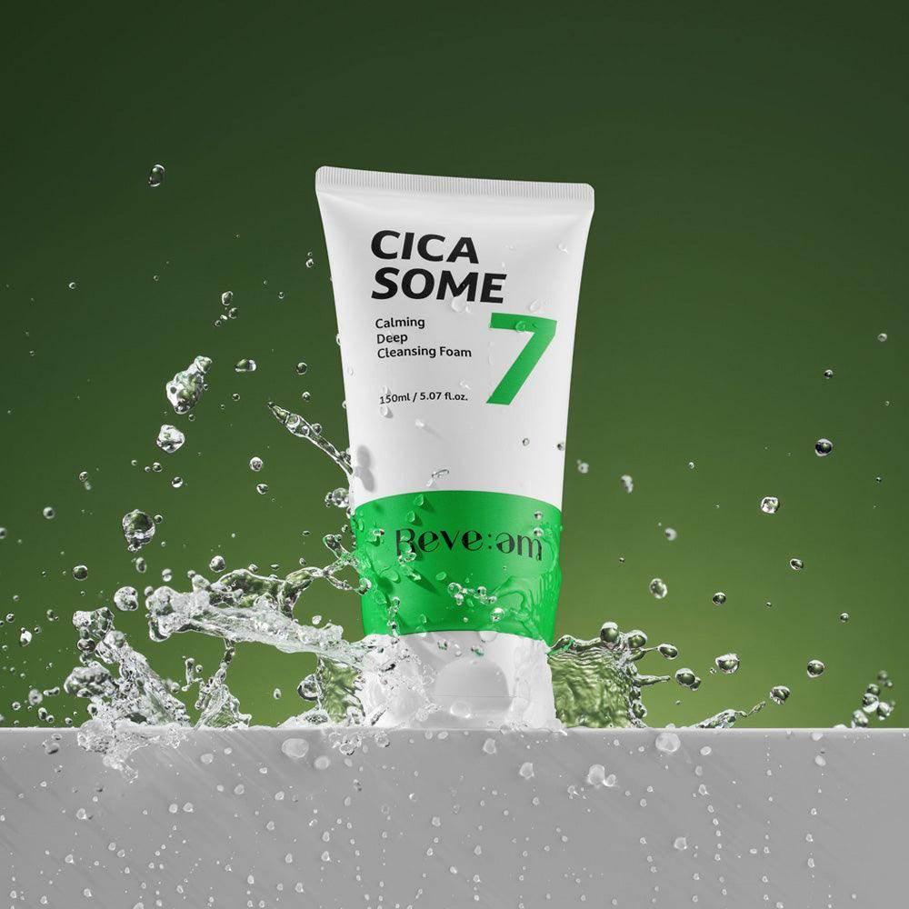 Reve:am - Cica Some Claming Deep Cleansing Foam 150ml - Image 2