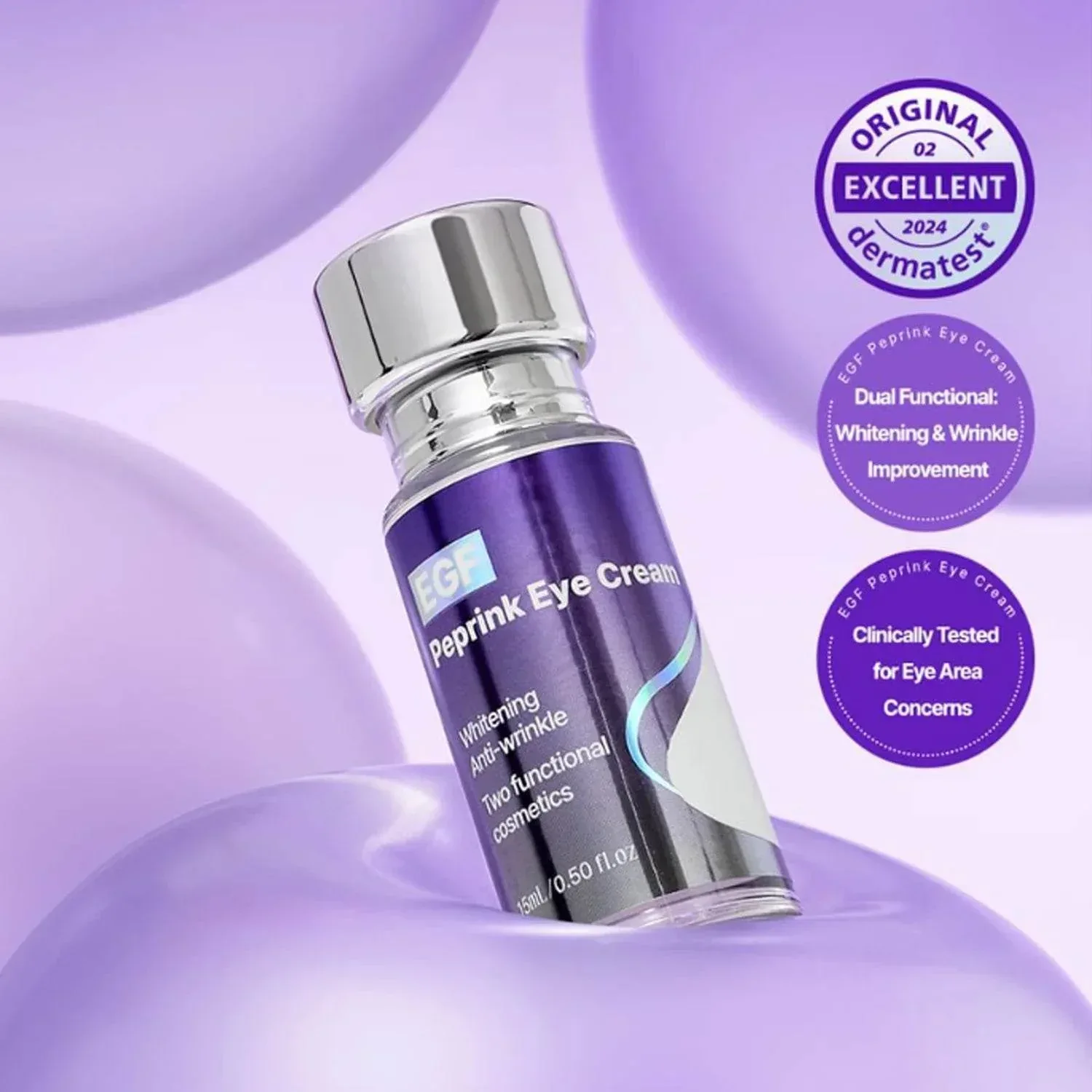 Rire - EGF Peprink Eye Cream 15ml - Image 2