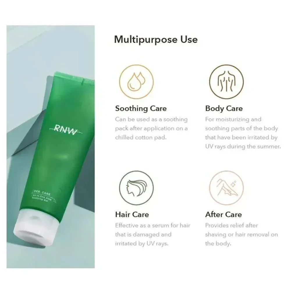 RNW - All in One Aloe Soothing Gel 250ml - Image 2