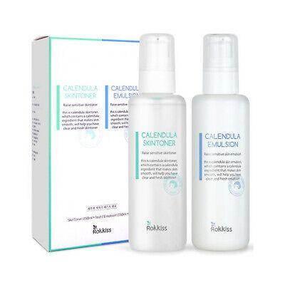 Rokkiss - Calendula Skin Toner 150ml + Calendula Emulsion 150ml Set