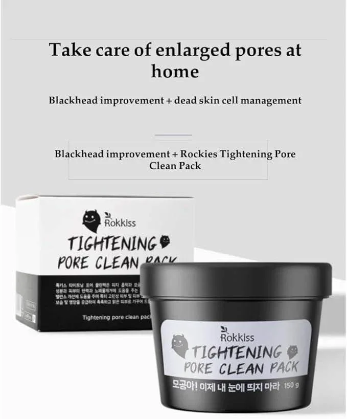 Rokkiss - Tightening Pore Clean Pack 150g - Image 2