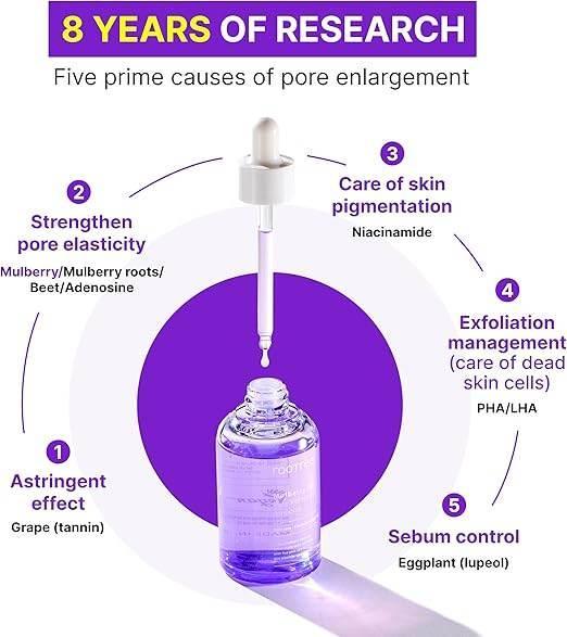 Rootree - Mulberry 5D Pore Refining Ampoule 50ml - Image 3