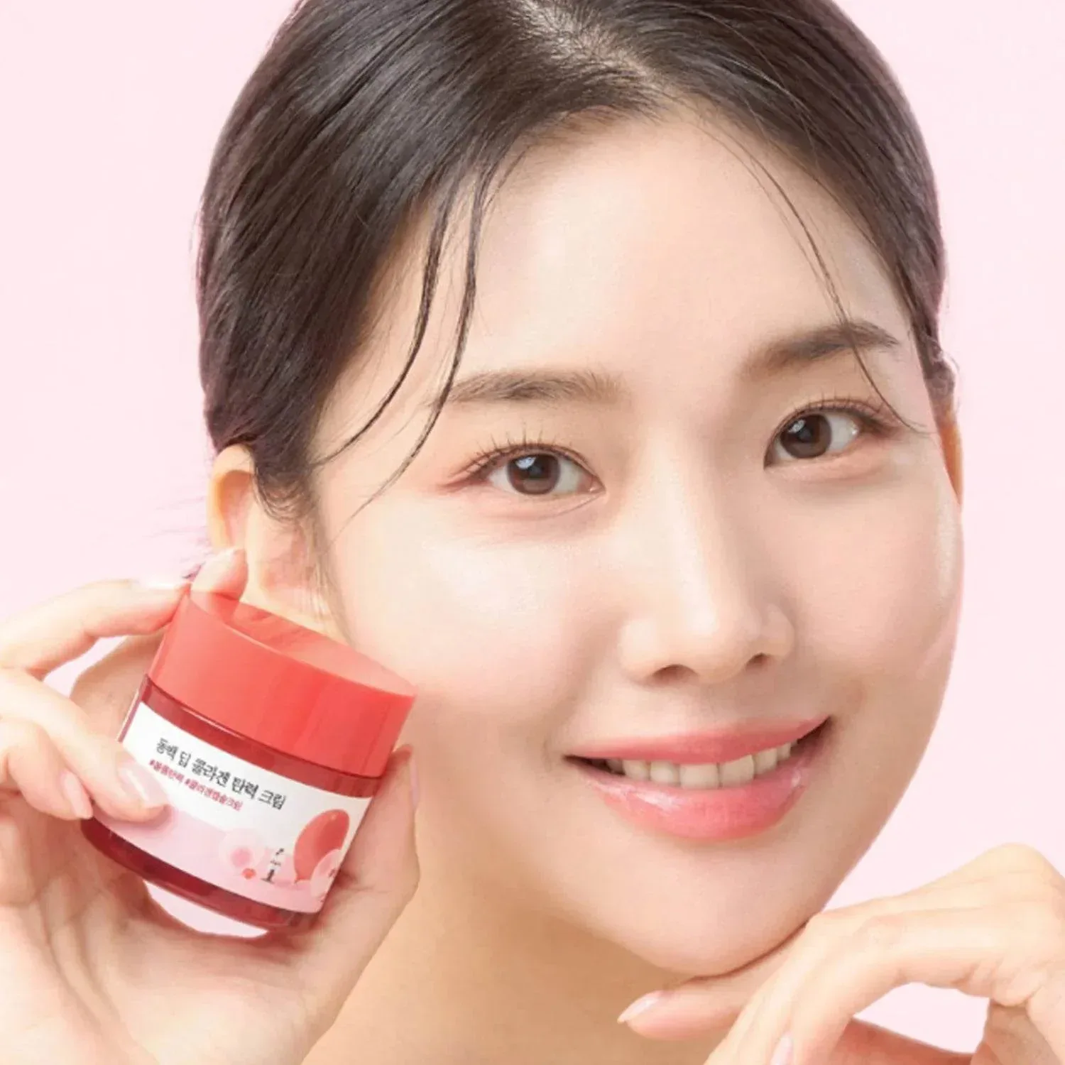 Round Lab - Camellia Deep Collagen Elastic Cream 50ml - Image 2