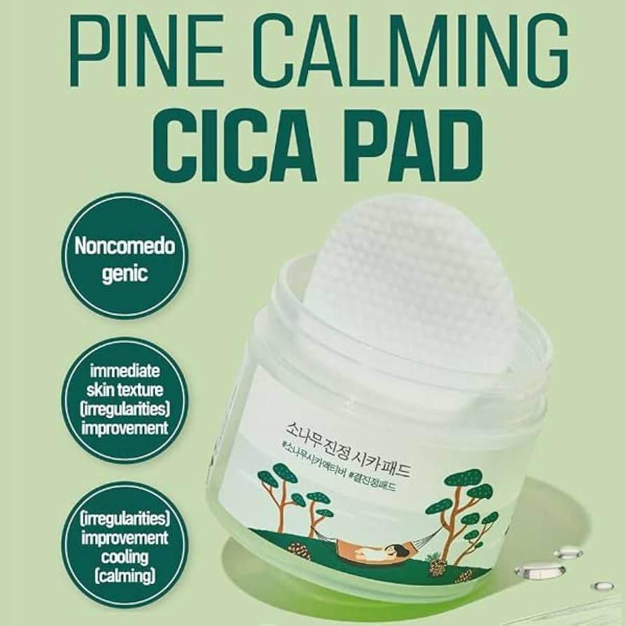 Round Lab- Pine Calming Cica Pad 50ea - Image 2