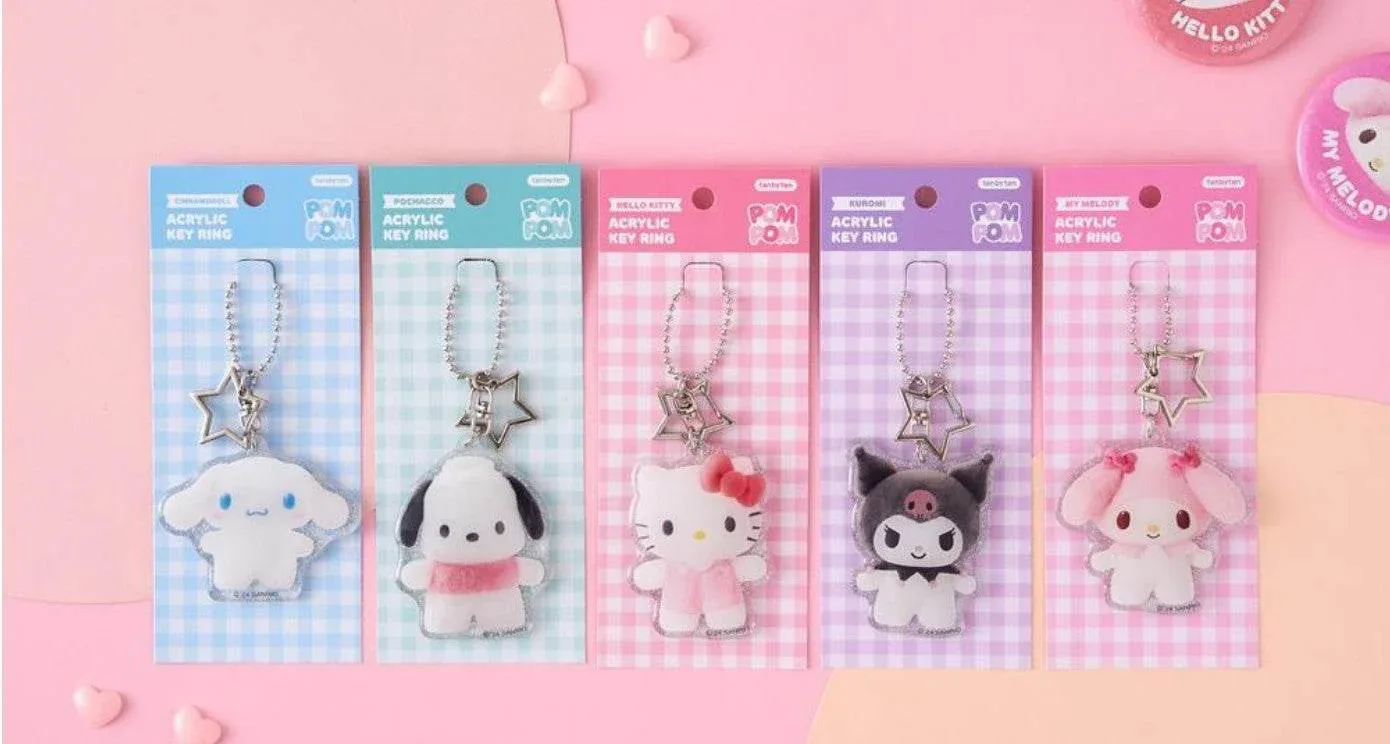 Sanrio - Acrylic Key Ring - 5 types - Image 2