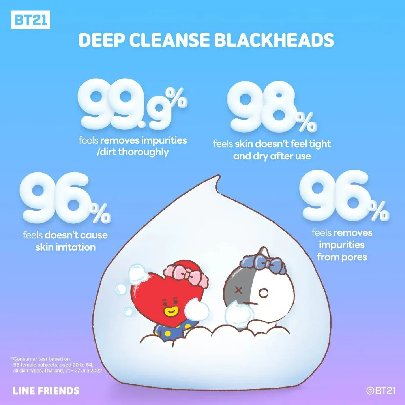 Senka - Perfect Whip Black Head Deep Cleansing 120g (BT21) - Image 3