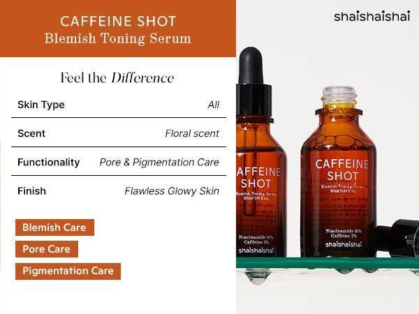 Shaishaishai - Caffeine Shot Vita C Toning Serum 50ml - Image 3