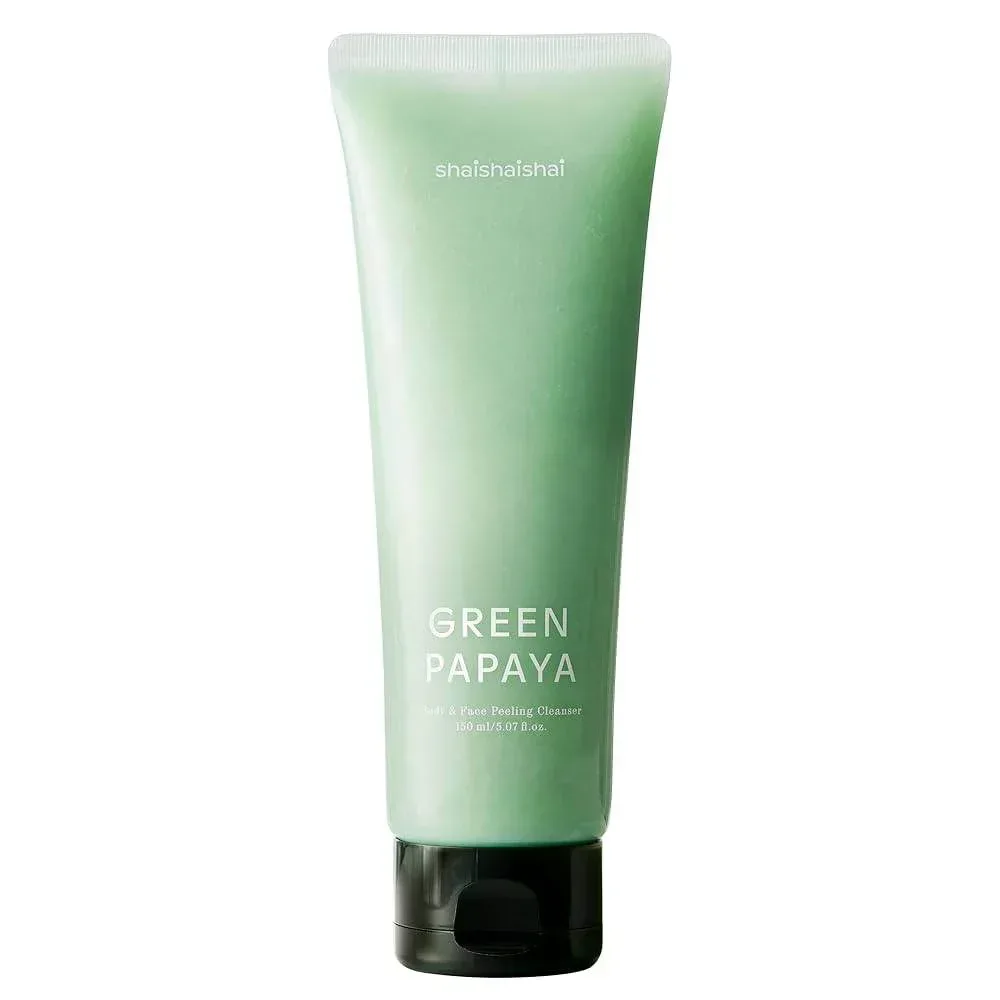 Shaishaishai - Green Papaya Body & Face Peeling Cleanser 150ml