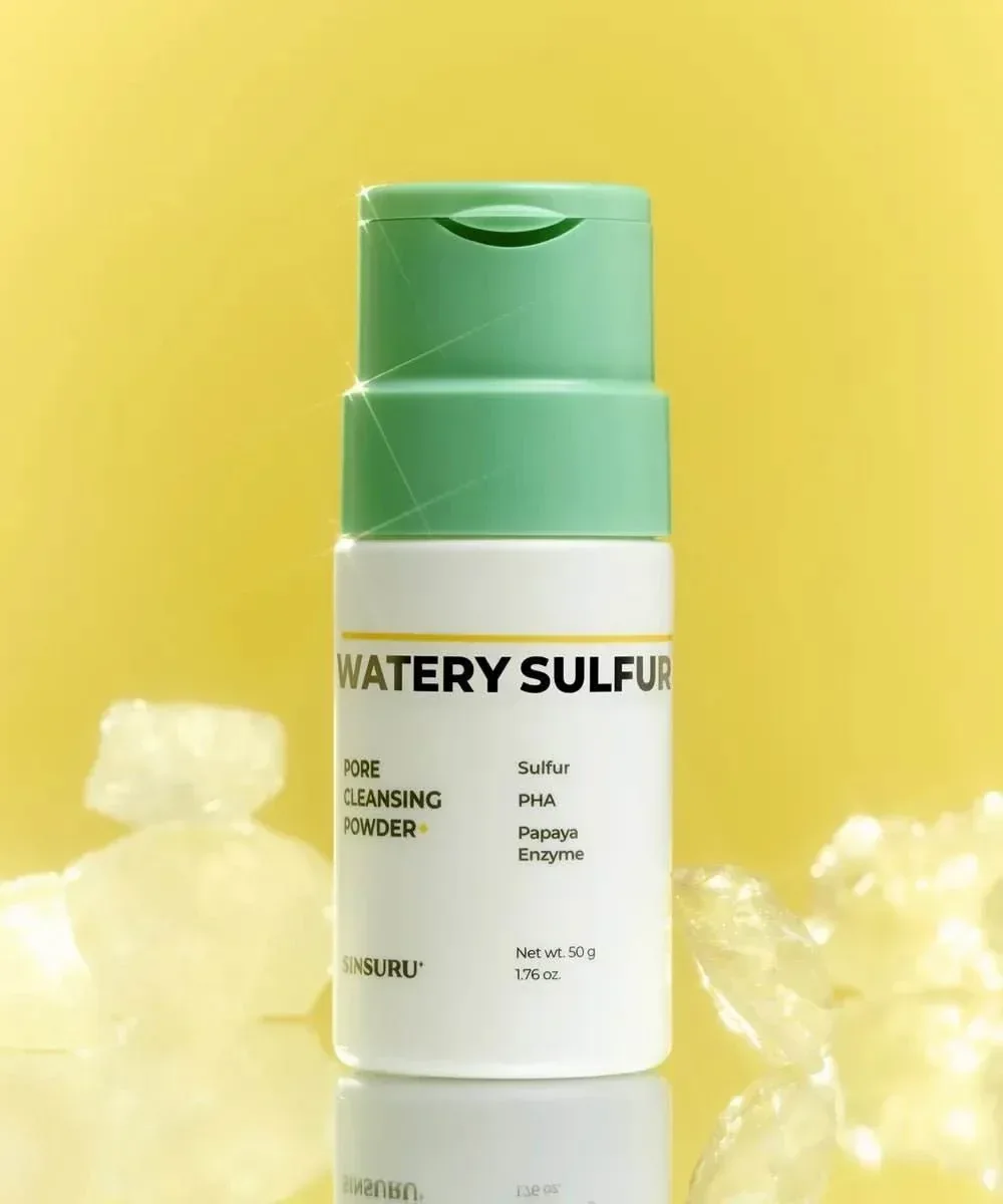 Sinsuru - Watery Sulfur Pore Cleansing Powder 50g - Image 3