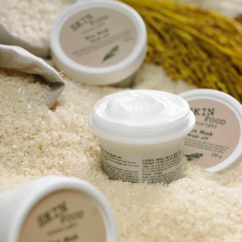 SkinFood Rice Mask Wash Off 210g - Image 3