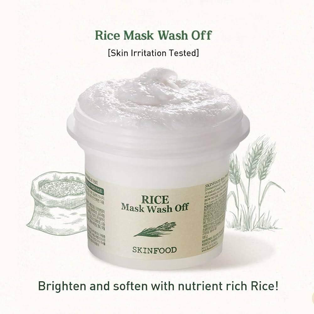 SkinFood Rice Mask Wash Off 210g - Image 4