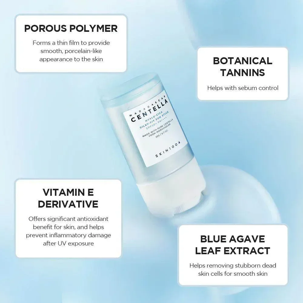 SKIN1004 - Madagascar Centella Hyalu-Cica Silky Sift Sun Stick - Image 3