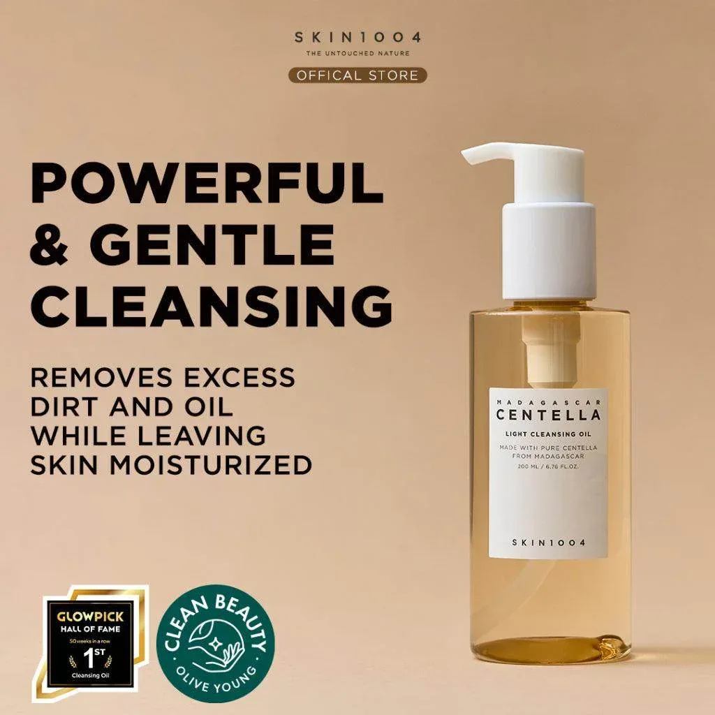 SKIN1004 - Madagascar Centella Light Cleansing Oil 200ml - Image 3
