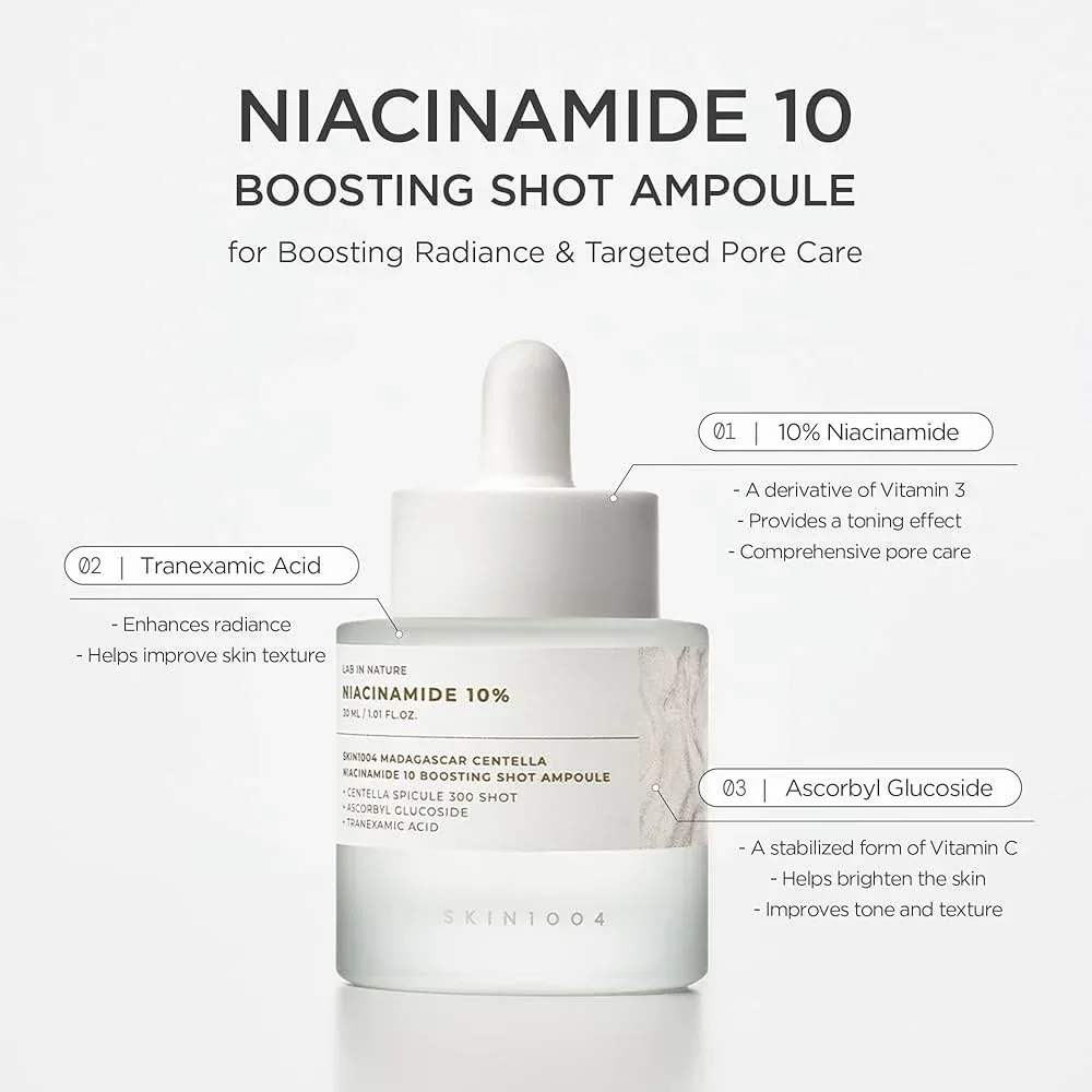 Skin1004 - Niacinamide 10% Boosting Shot Ampoule 30ml - Image 2