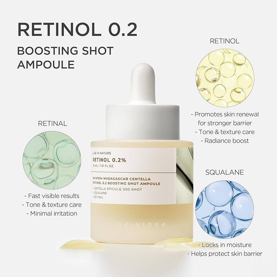 Skin1004 - Retinol 0.2 Boosting Shot Ampoule 30ml - Image 2