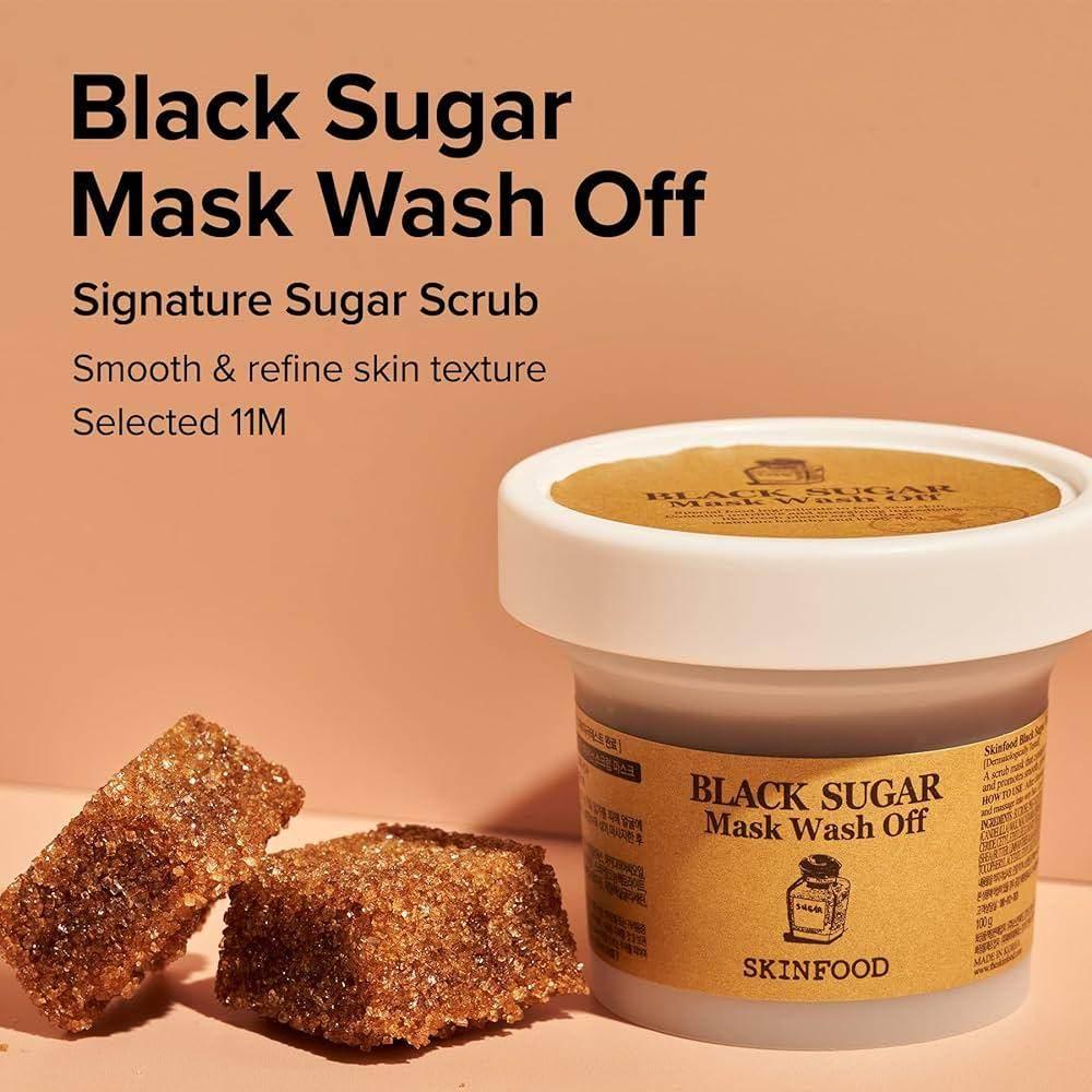 Skinfood Black Sugar Mask Wash Off 120g - Image 3