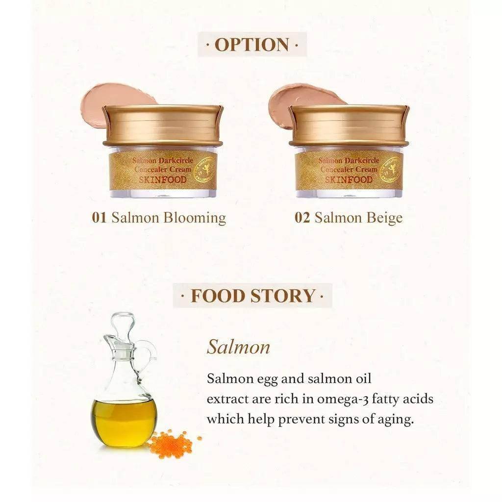 Skinfood Salmon Darkcircle Concealer Cream 10g - 2 Colors - Image 4
